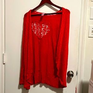 Red Sweater with Heart